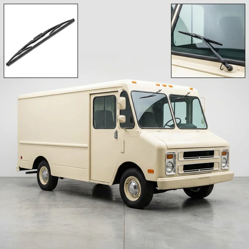 Passenger Side Wiper Blade for Chevrolet P10 Van (1967 - 1974) - 1